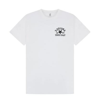 White Printed T-shirt Front