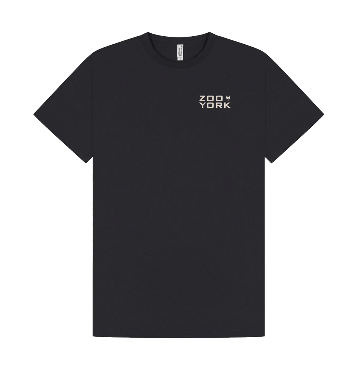 Navy Printed T-shirt Front