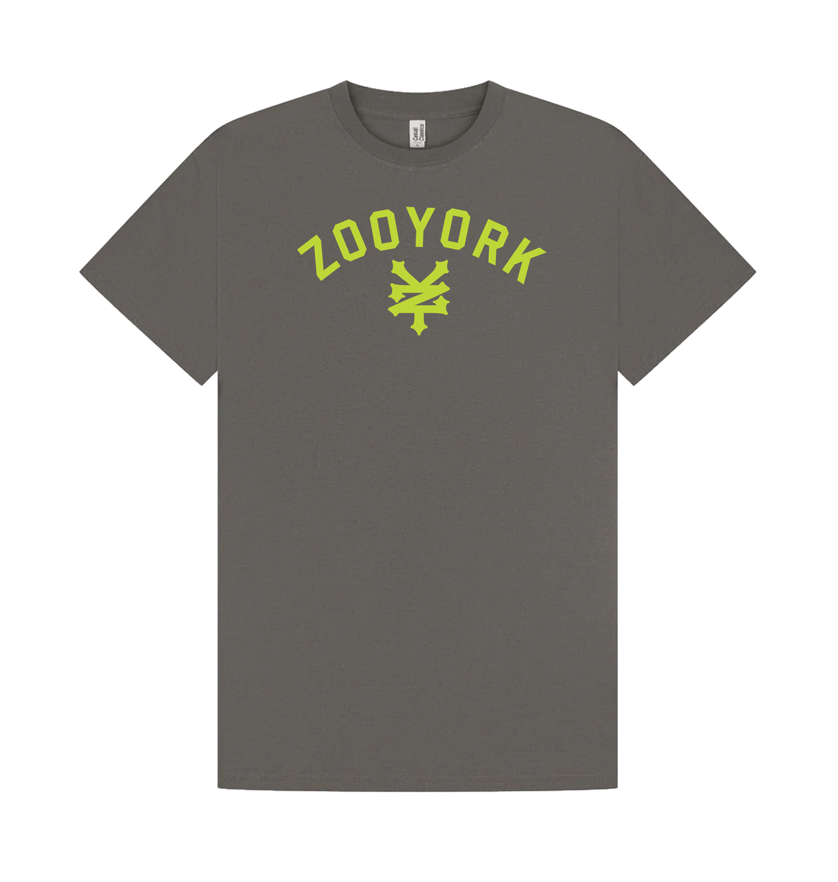Charcoal Printed T-shirt Front