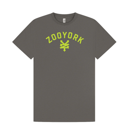 Charcoal Printed T-shirt Front