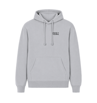Sport Grey Printed Hoody Front