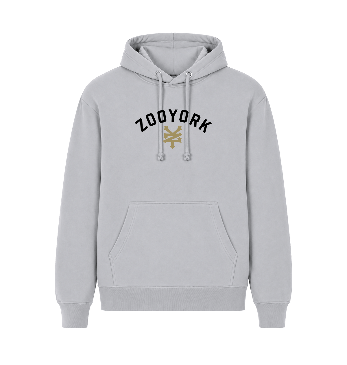 Sport Grey Printed Hoody Front