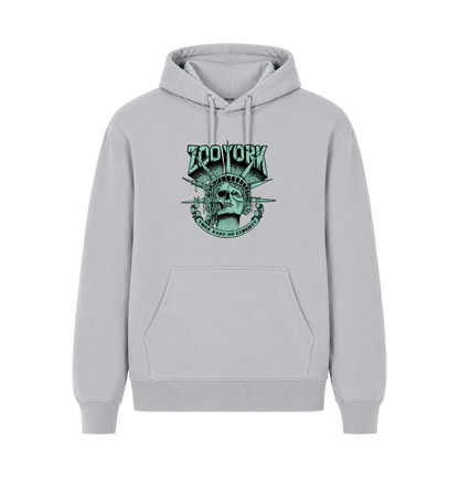 Sport Grey Printed Hoody Front