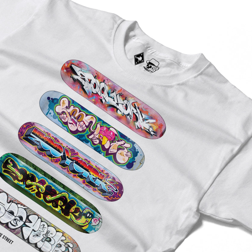 Zoo York Decks Long Sleeve T-Shirt White - detail