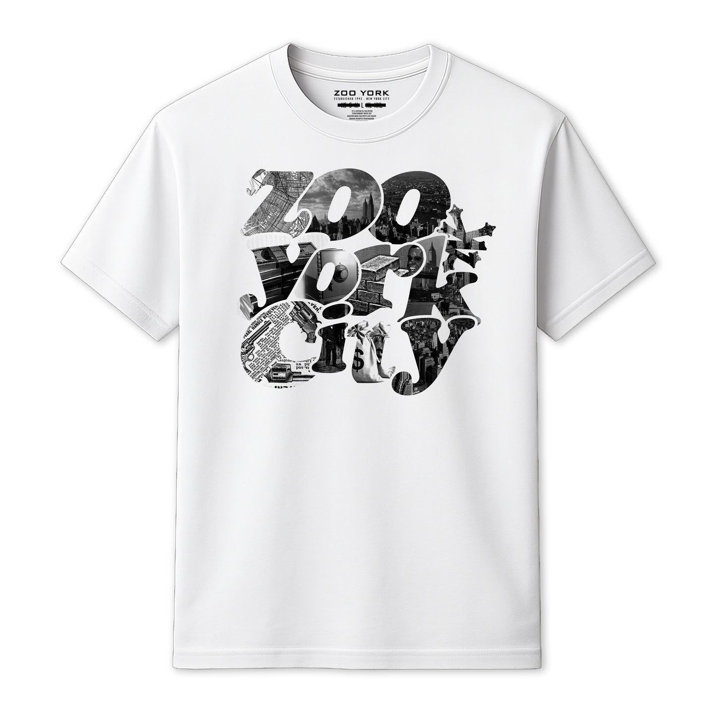 ZOO YORK BANK ROBBER T-SHIRT WHITE