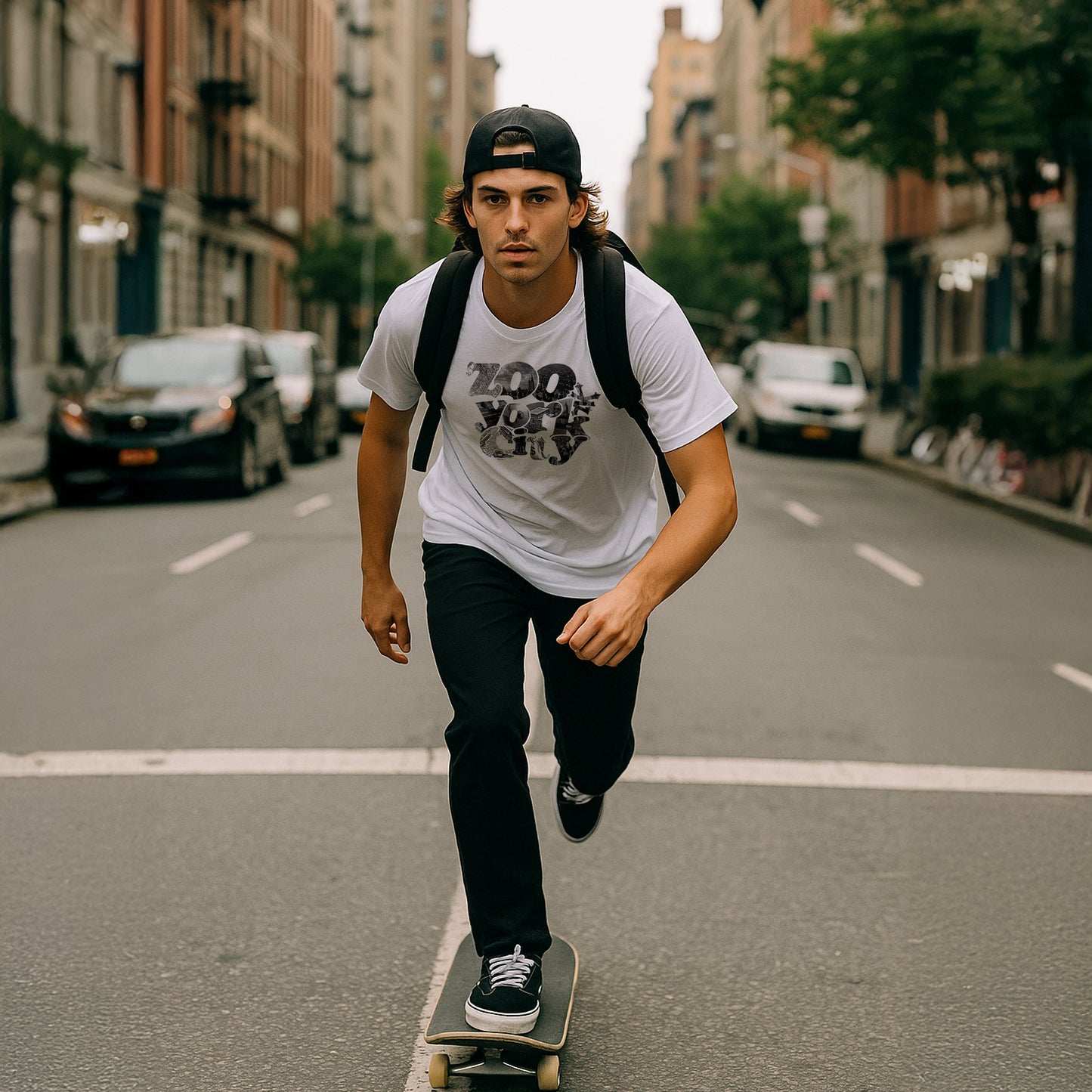 ZOO YORK BANK ROBBER T-SHIRT WHITE