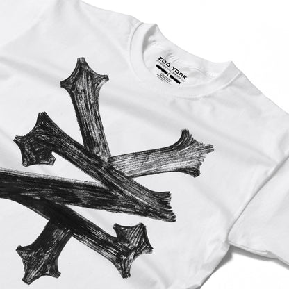 ZOO YORK BRUSHED T-SHIRT WHITE