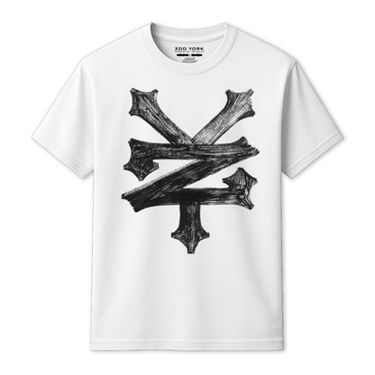 ZOO YORK BRUSHED T-SHIRT WHITE