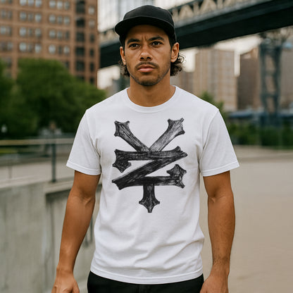 ZOO YORK BRUSHED T-SHIRT WHITE