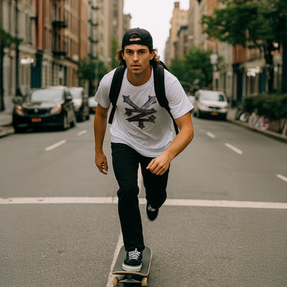 ZOO YORK BRUSHED T-SHIRT WHITE