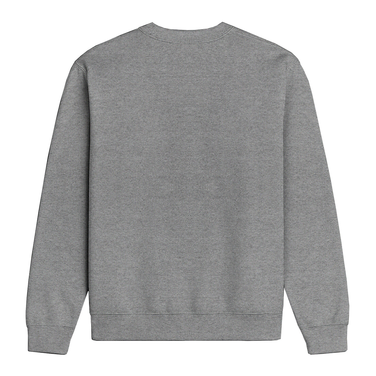 Zoo York Drippy Crew Sweat Heather Grey - back