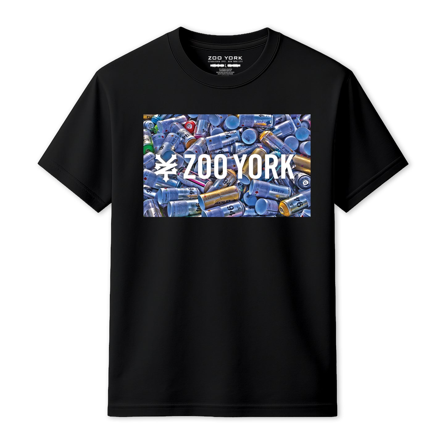 ZOO YORK INTERNATIONAL T-SHIRT BLACK