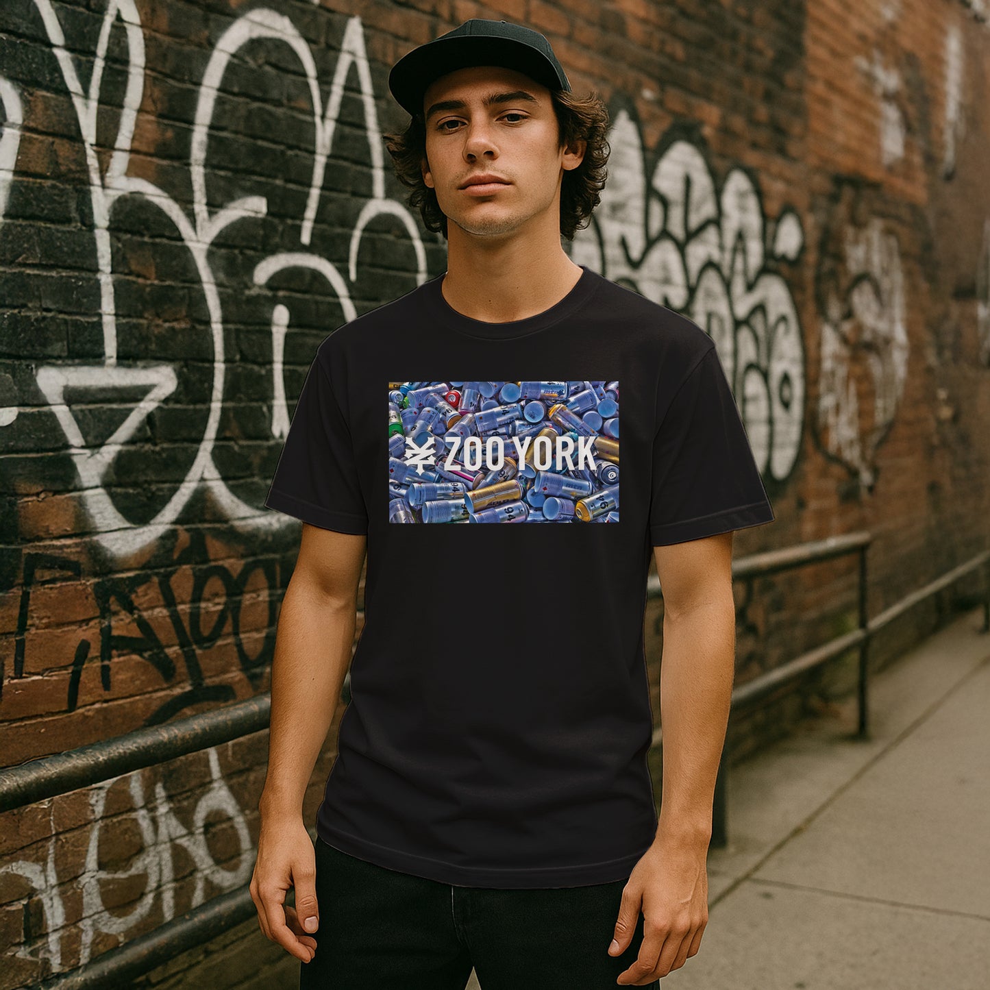 ZOO YORK INTERNATIONAL T-SHIRT BLACK