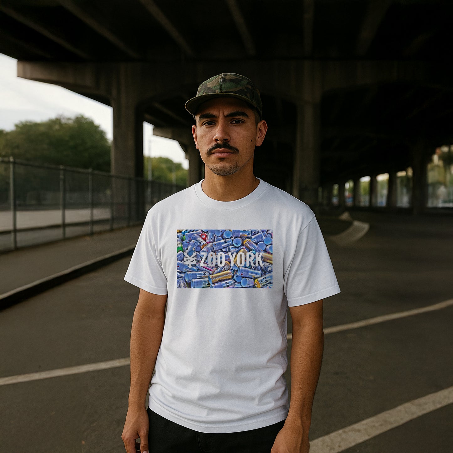 ZOO YORK INTERNATIONAL T-SHIRT WHITE
