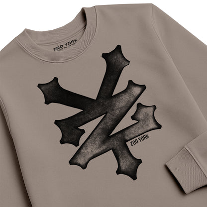 Zoo York Trash Crew Sweat Stone - detail