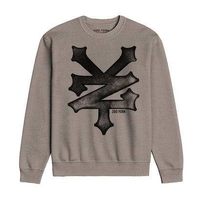 Zoo York Trash Crew Sweat Stone - front