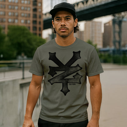 ZOO YORK TRASH T-SHIRT CLASSIC OLIVE