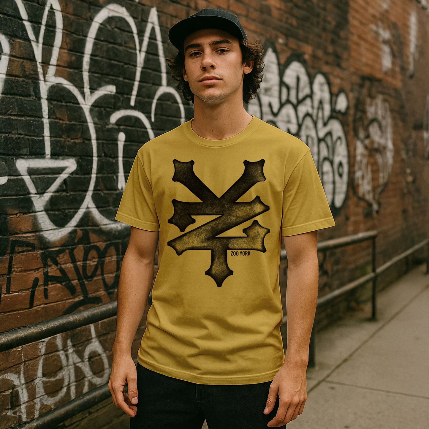 ZOO YORK TRASH T-SHIRT SUNFLOWER