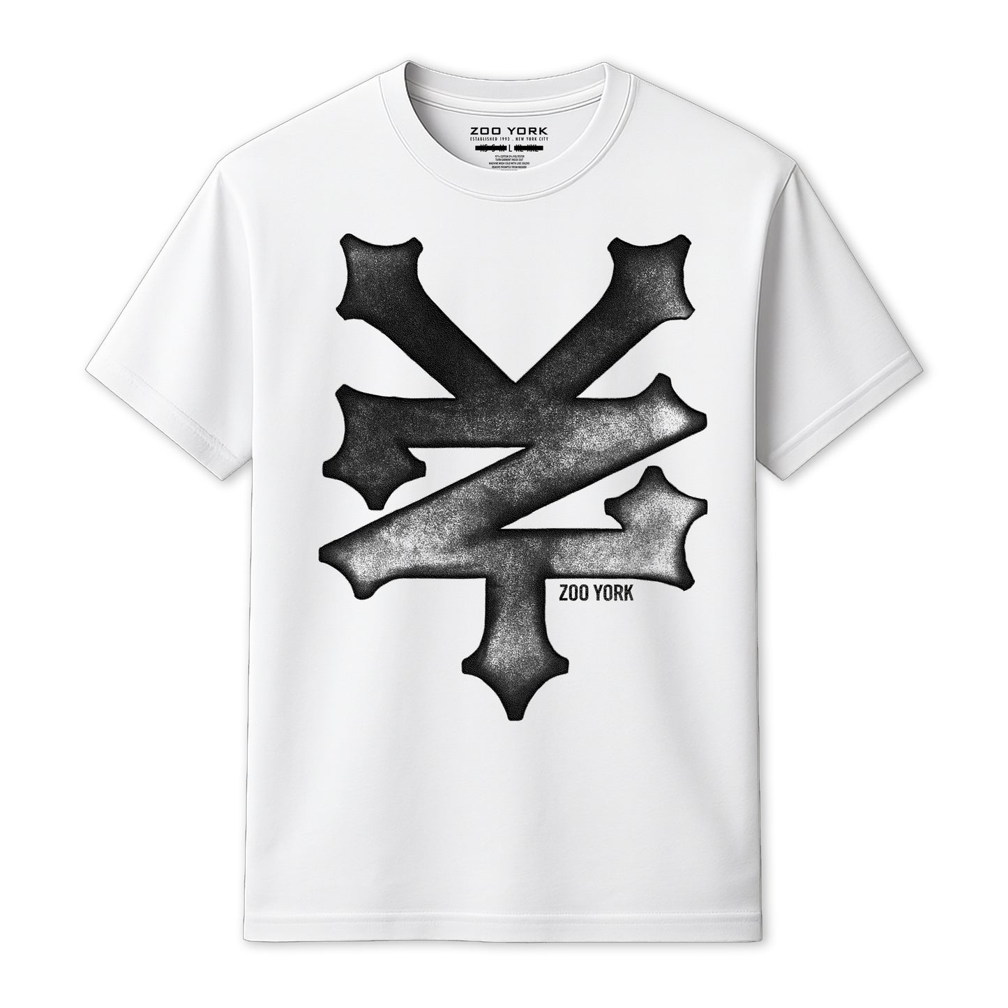 ZOO YORK TRASH T-SHIRT WHITE