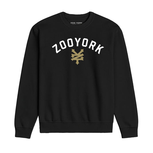 ZOO YORK STANDARD CREW SWEAT BLACK