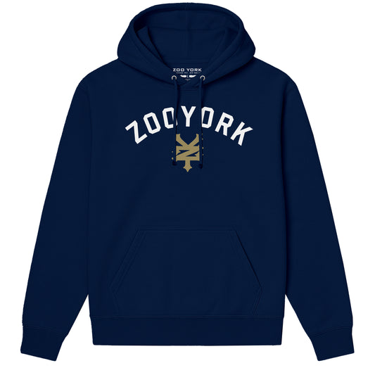 Zoo York Standard Hoodie Navy - front