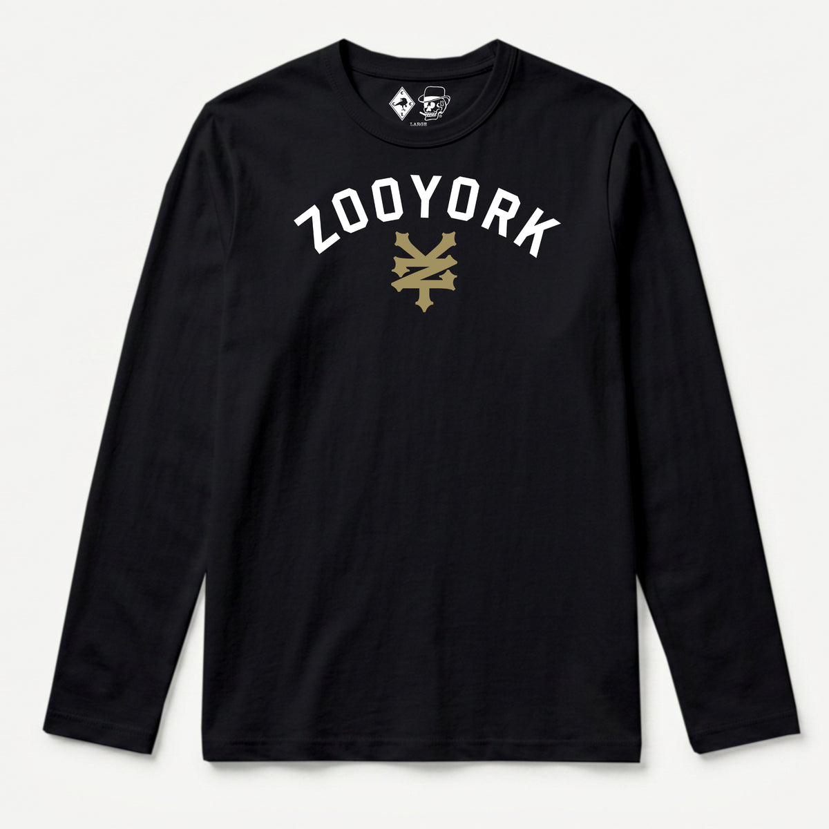 Zoo York Standard Long Sleeve T-Shirt Black - front