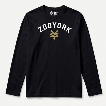 Zoo York Standard Long Sleeve T-Shirt Black - front