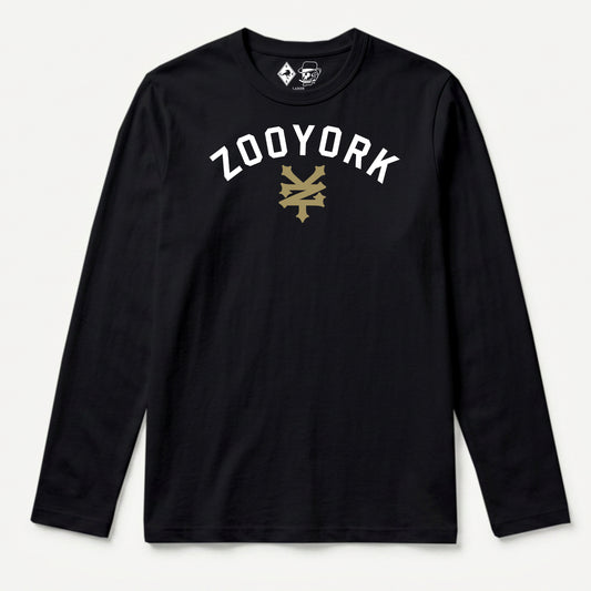 Zoo York Standard Long Sleeve T-Shirt Black - front