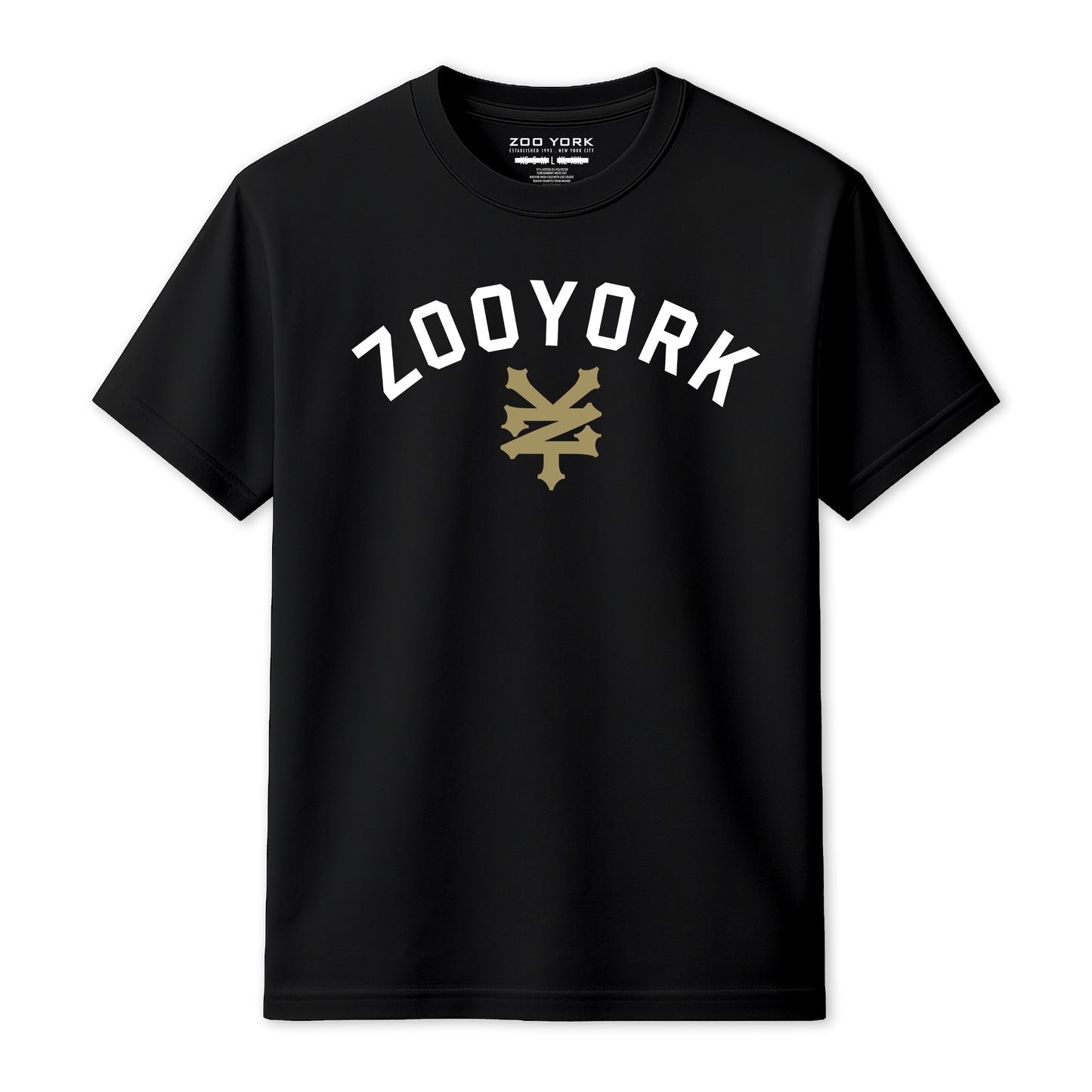 ZOO YORK STANDARD T-SHIRT BLACK