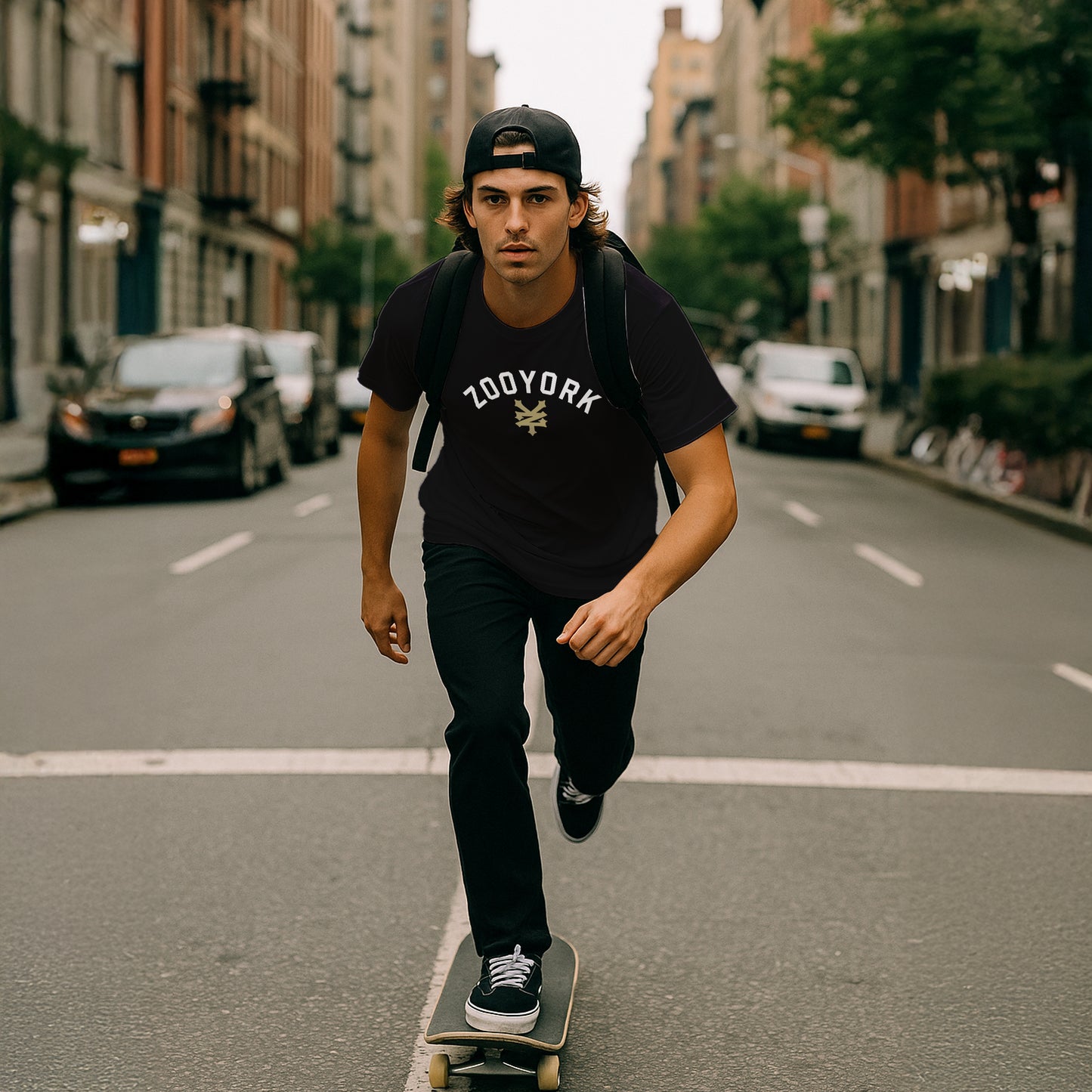 ZOO YORK STANDARD T-SHIRT BLACK
