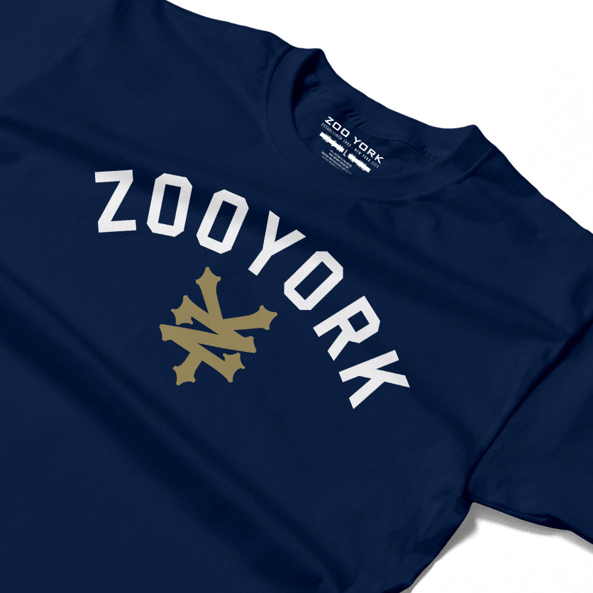 Zoo York Standard T-Shirt Navy Blue - detail