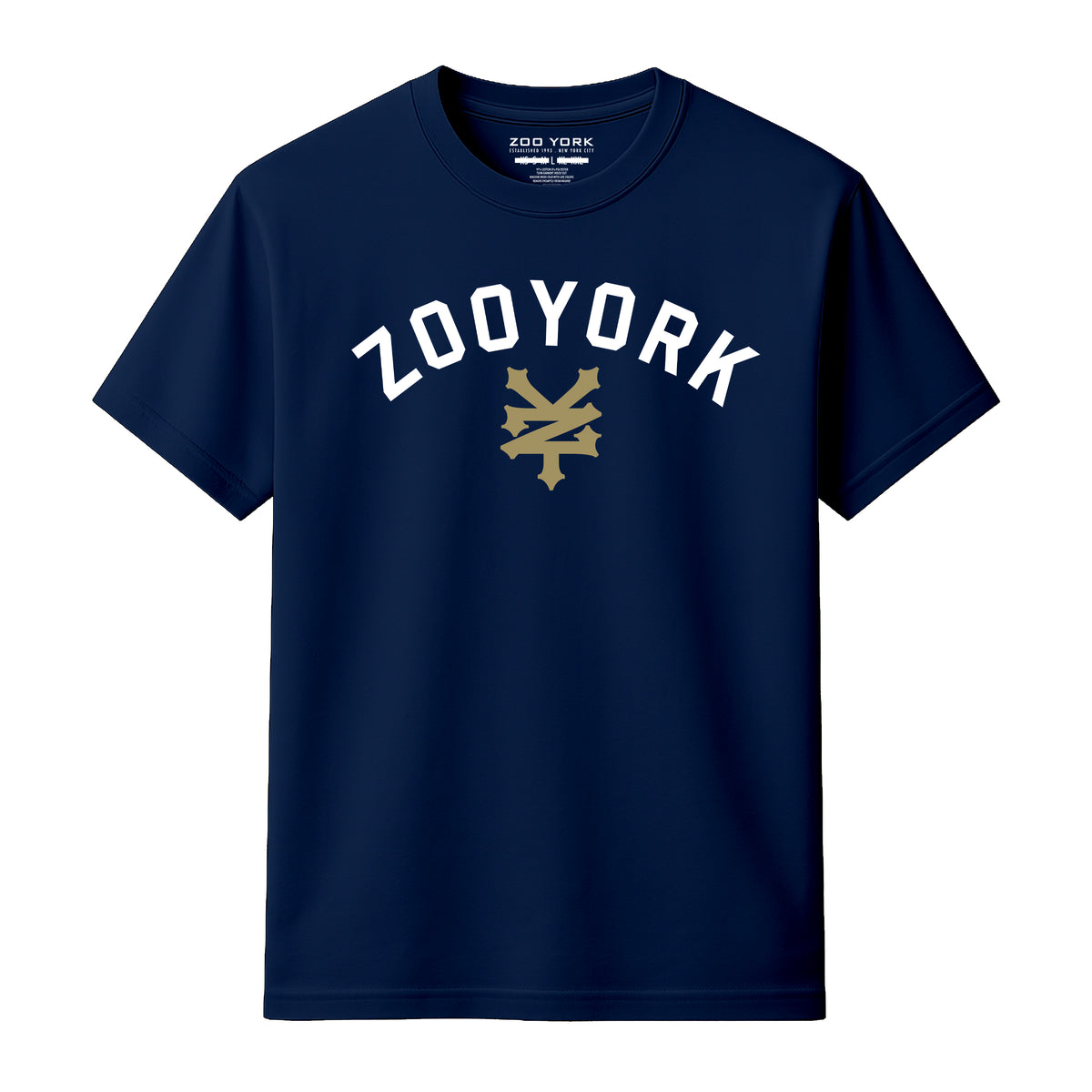 Zoo York Standard T-Shirt Navy Blue - front