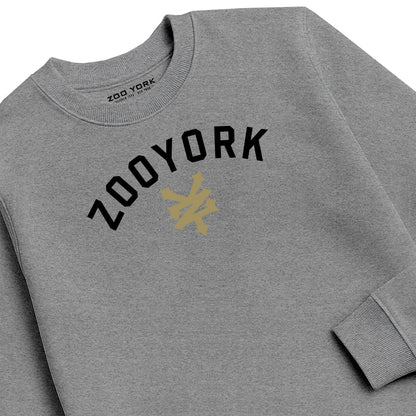 ZOO YORK STANDARD CREW SWEAT HEATHER GREY