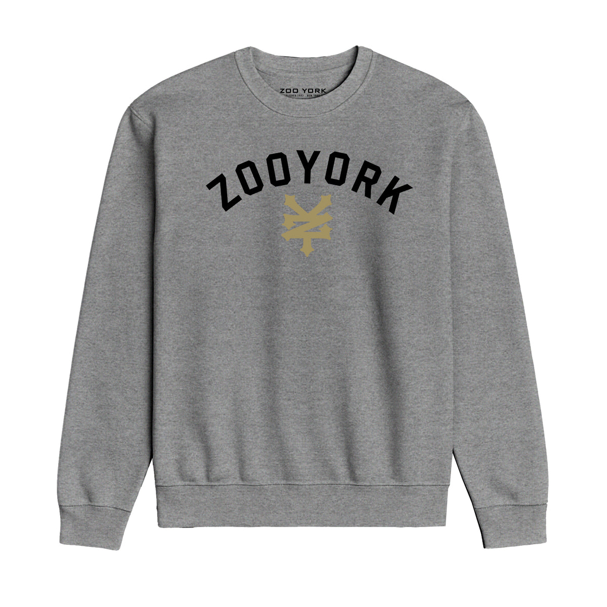 Zoo York Standard Crew Sweat Heather Grey
