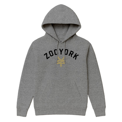 ZOO YORK STANDARD HOODIE HEATHER GREY
