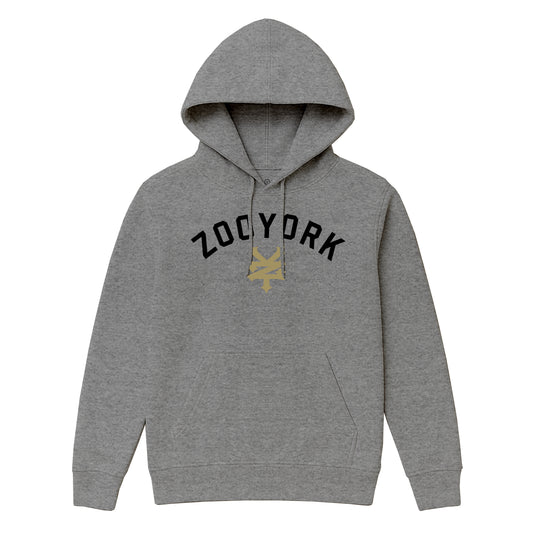 ZOO YORK STANDARD HOODIE HEATHER GREY