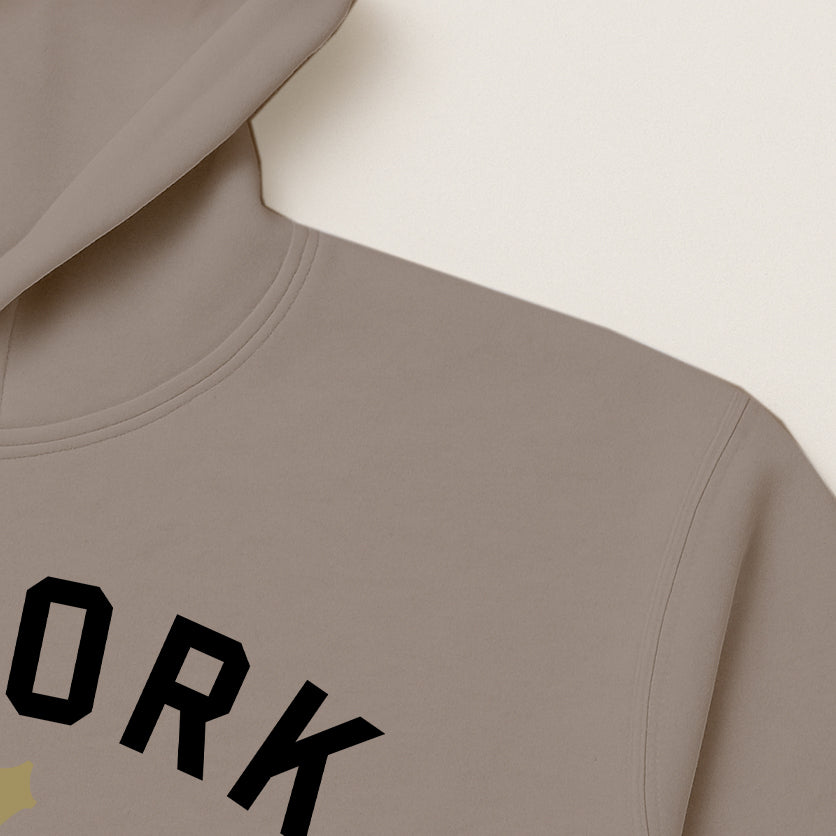 ZOO YORK STANDARD HOODIE STONE
