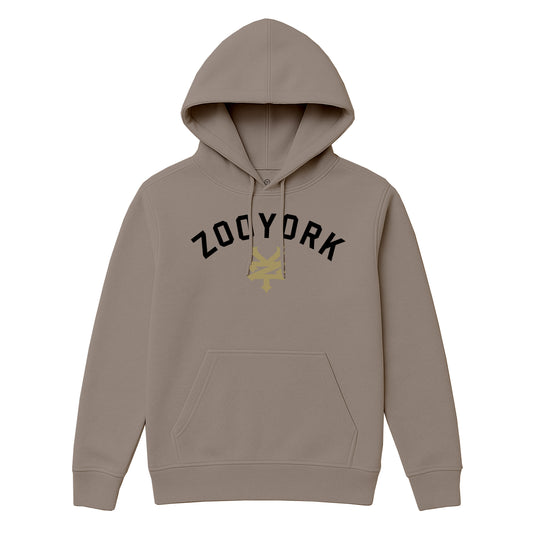 ZOO YORK STANDARD HOODIE STONE