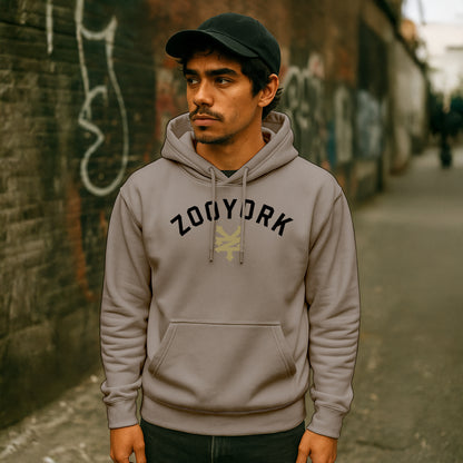 ZOO YORK STANDARD HOODIE STONE