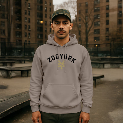ZOO YORK STANDARD HOODIE STONE