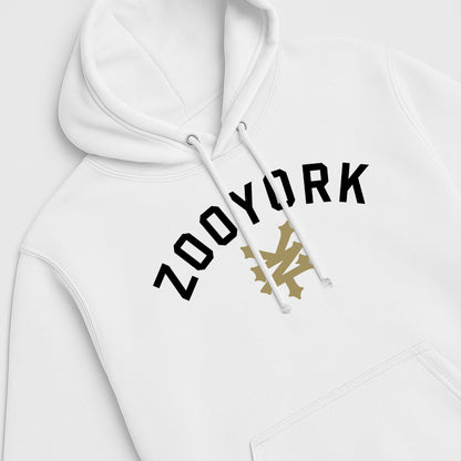 ZOO YORK STANDARD HOODIE LITE WHITE