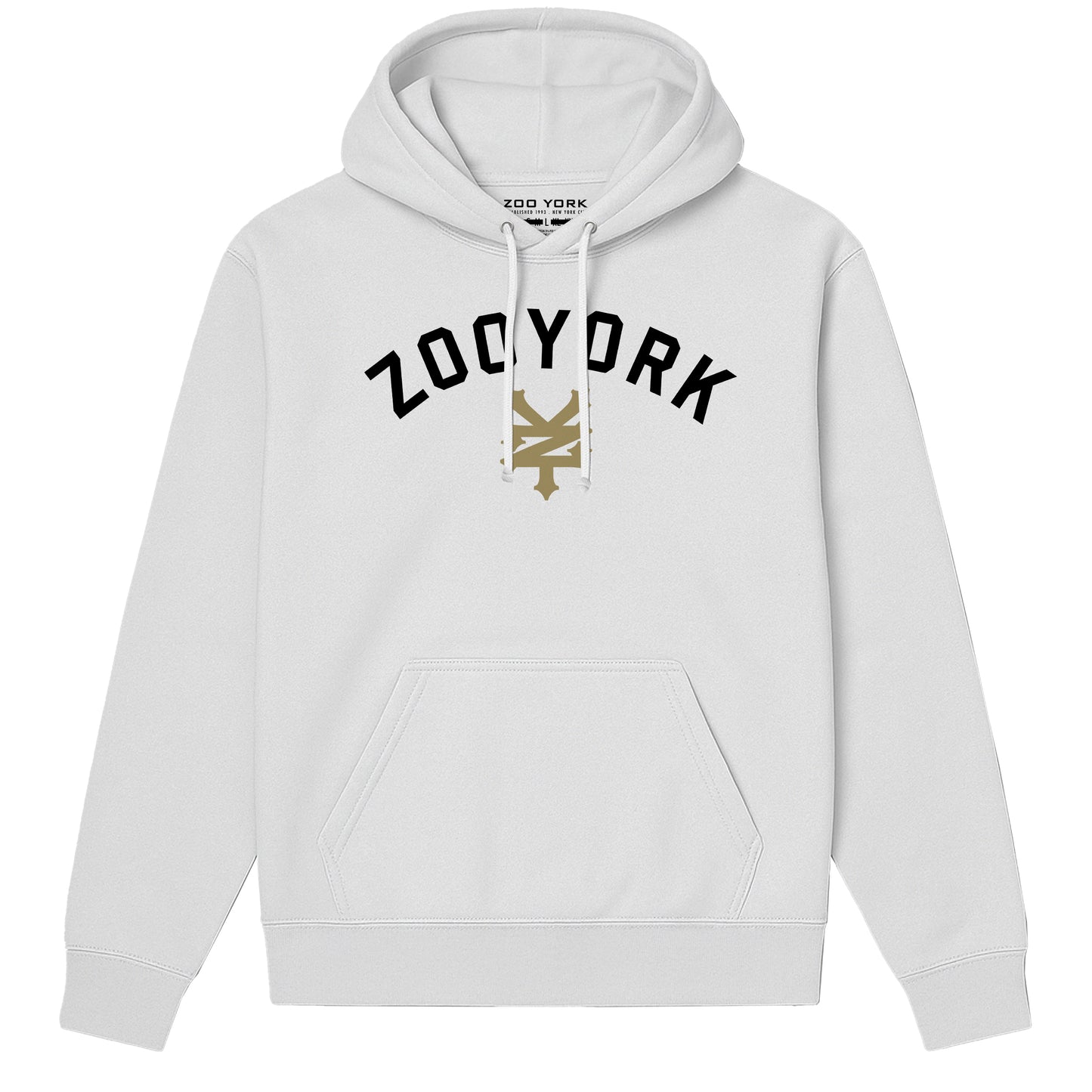 ZOO YORK STANDARD HOODIE LITE WHITE