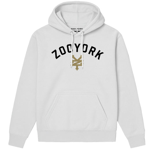 ZOO YORK STANDARD HOODIE LITE WHITE