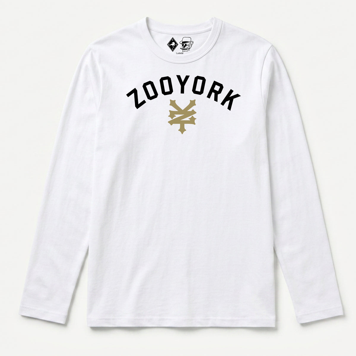 Zoo York Standard Long Sleeve T-Shirt White - front