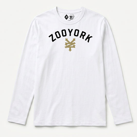 Zoo York Standard Long Sleeve T-Shirt White - front