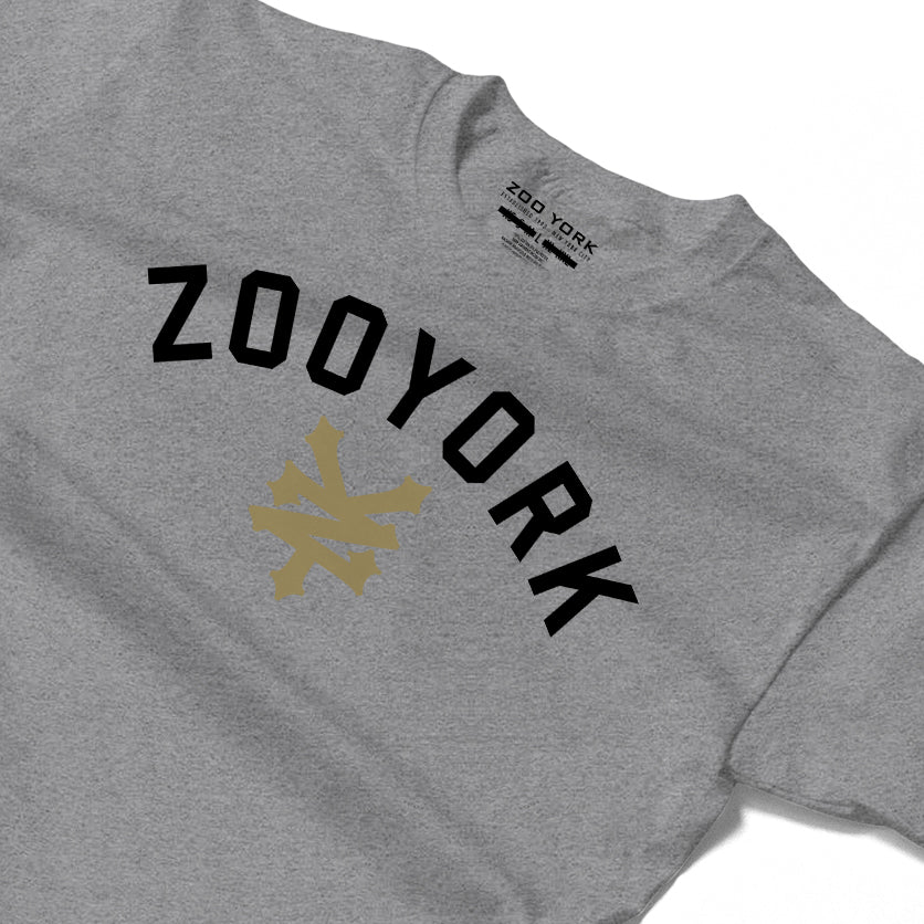 Zoo York Standard T-Shirt Heather Grey - detail