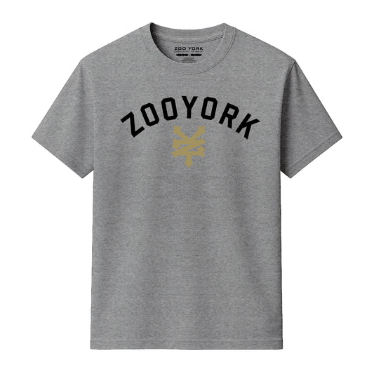 Zoo York Standard T-Shirt Heather Grey - front
