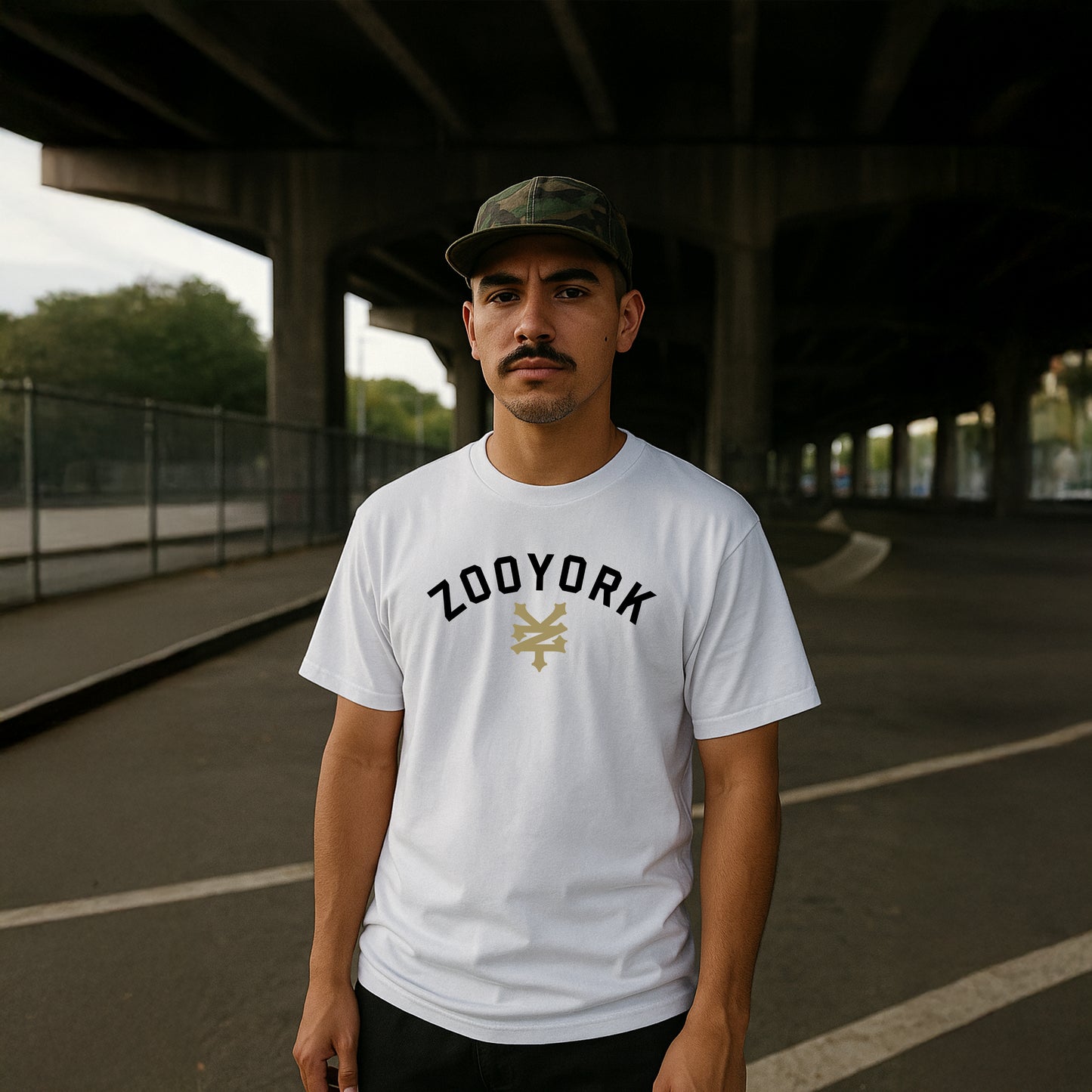 ZOO YORK STANDARD T-SHIRT WHITE