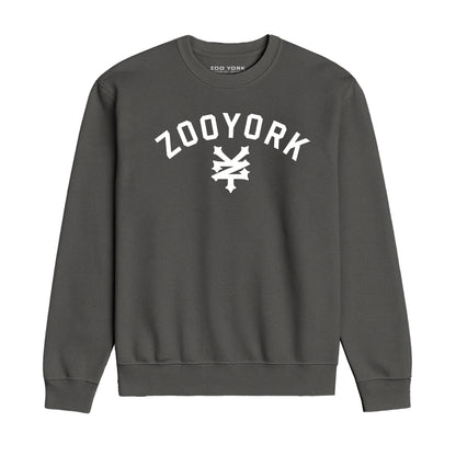 ZOO YORK STANDARD CREW SWEAT CHARCOAL