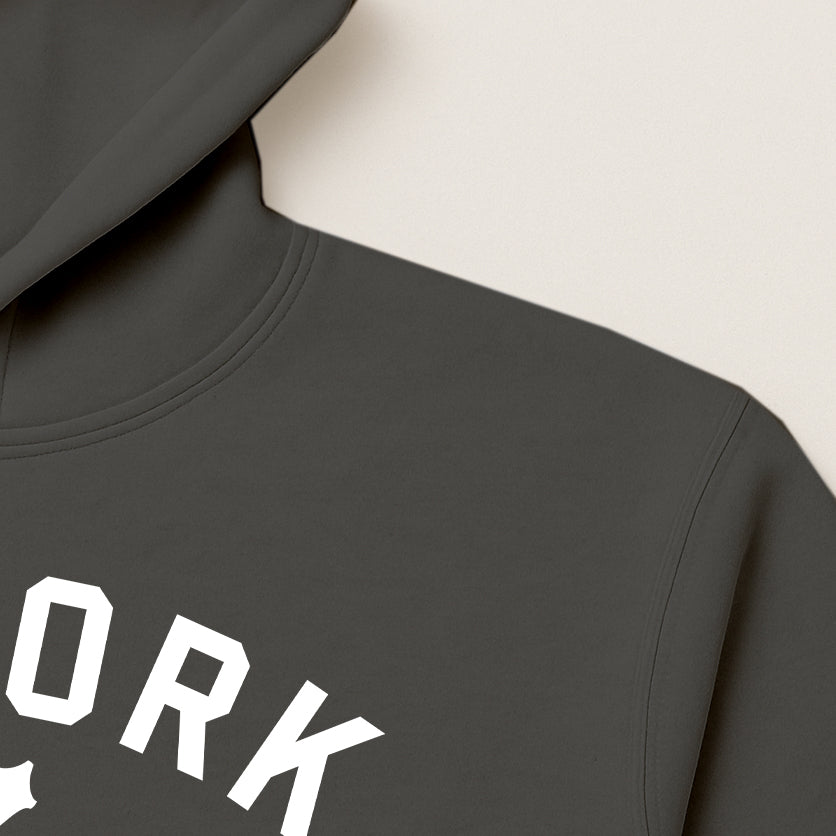 ZOO YORK STANDARD HOODIE CHARCOAL